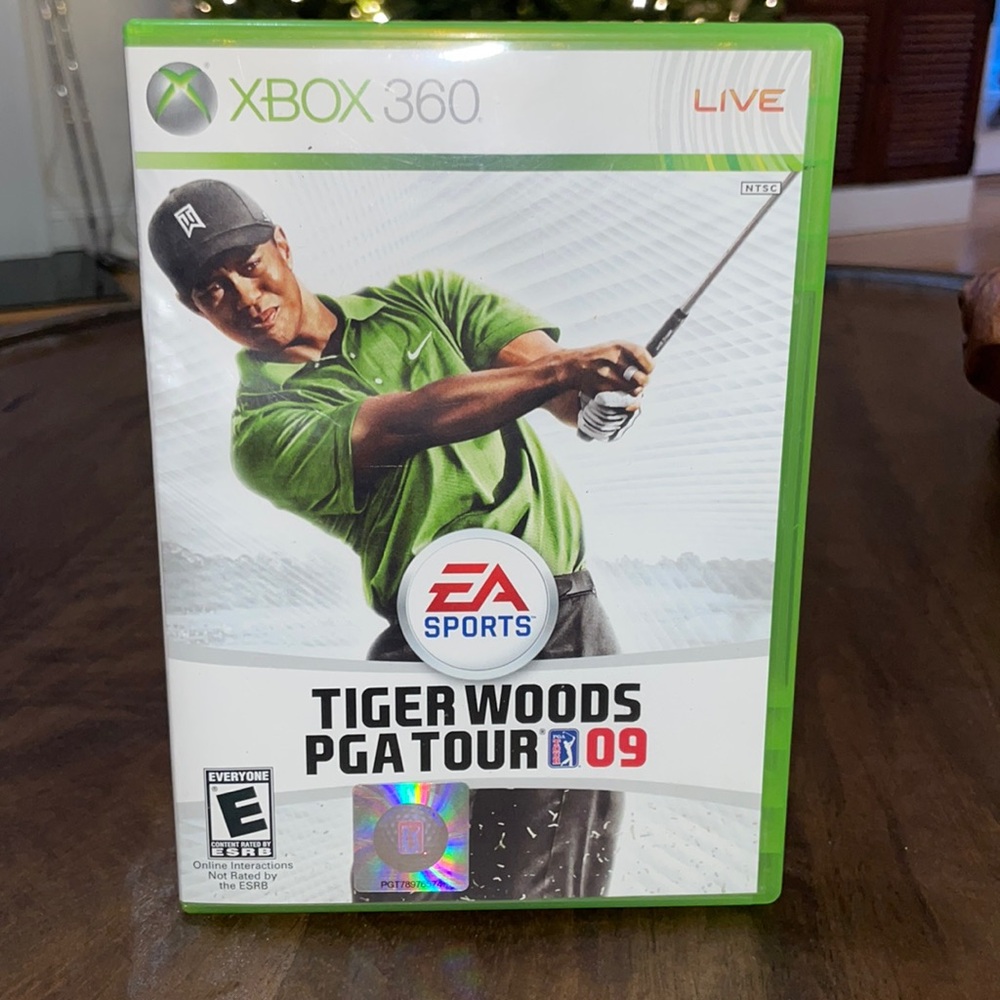 XBOX 360 LIVE Tiger Woods PGA TOUR 09’